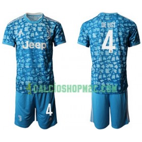 Juventus De Ligt 4 Bambino Maglia Terza 2019/2020 Manica Corta (+ Pantaloncini)